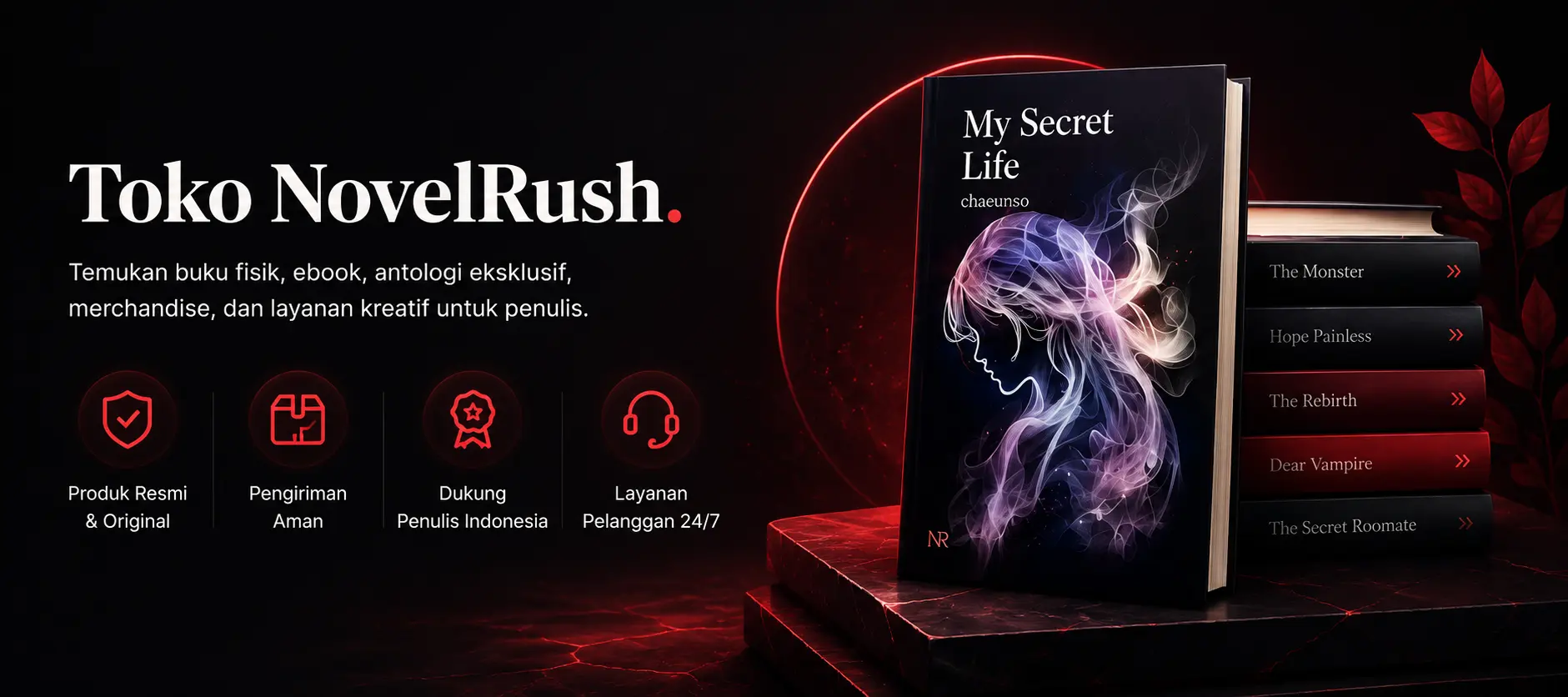 Novel horor Indonesia di NovelRush