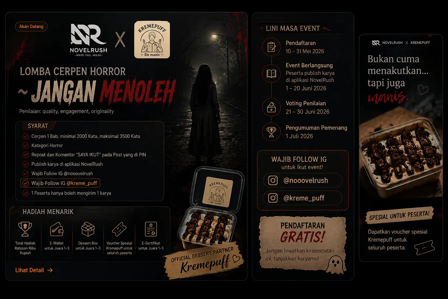 Lomba cerpen horor NovelRush